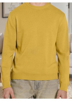 Sinsay - Sweter z długim rękawem - żółty ze sklepu Sinsay w kategorii Swetry męskie - zdjęcie 187600944