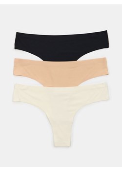 Sinsay - Majtki brazyliany 3 pack - wielobarwny ze sklepu Sinsay w kategorii Majtki damskie - zdjęcie 187600954