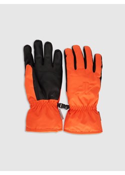 Damskie rękawiczki narciarskie Thinsulate membrana 5000 4F 4FRAW25AFGLF222 - czerwone ze sklepu Sportstylestory.com w kategorii Rękawiczki męskie - zdjęcie 187601050