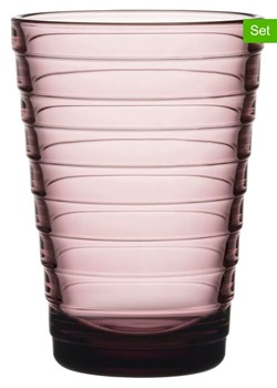 iittala Szklanki (2 szt.) &quot;Aino Aalto&quot; w kolorze jasnoróżowym - 330 ml ze sklepu Limango Polska w kategorii Naczynia - zdjęcie 187601313