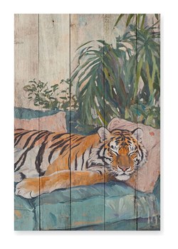 Madre Selva Druk &quot;Verno&quot; na drewnie - 60 x 40 cm ze sklepu Limango Polska w kategorii Obrazy - zdjęcie 187601334