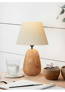 Opviq Lampa stołowa w kolorze beżowo-jasnobrązowym - wys. 34 x Ø 22 cm ze sklepu Limango Polska w kategorii Oświetlenie - zdjęcie 187601504