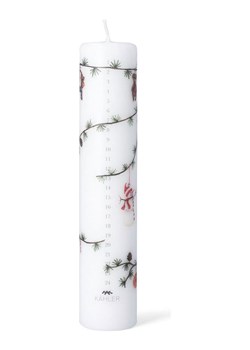 Rosendahl Świeca &quot;Hammershøi Christmas&quot; w kolorze białym - wys. 25 x Ø 5 cm ze sklepu Limango Polska w kategorii Świece i dyfuzory - zdjęcie 187601690