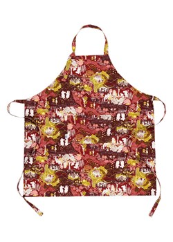 Moomin Fartuch &quot;Festive Moments&quot; w kolorze czerwono-żółtym - 94 x 87 cm ze sklepu Limango Polska w kategorii Ścierki kuchenne - zdjęcie 187601831