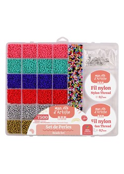 MGM Zestaw koralików (7500 szt.) - 6+ ze sklepu Limango Polska w kategorii Zabawki - zdjęcie 187601874