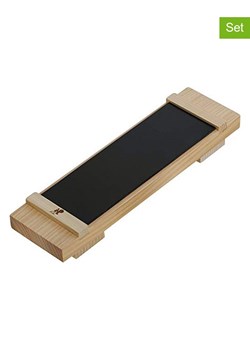 Zwilling 2-częściowy zestaw w kolorze beżowo-brązowym do ostrzenia noży - 23 x 7 cm ze sklepu Limango Polska w kategorii Noże kuchenne - zdjęcie 187602550