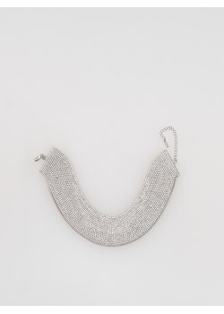 Reserved - Naszyjnik choker - srebrny ze sklepu Reserved w kategorii Naszyjniki - zdjęcie 187603052