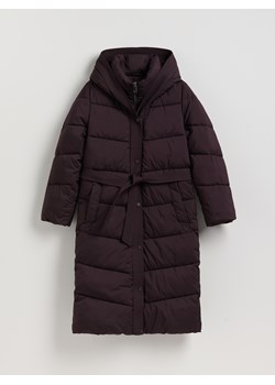 Reserved - Pikowana kurtka z kapturem - fioletowy ze sklepu Reserved w kategorii Kurtki damskie - zdjęcie 187603064