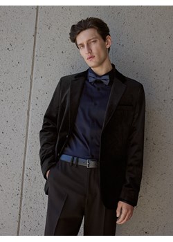 Reserved - Marynarka slim fit - czarny ze sklepu Reserved w kategorii Marynarki męskie - zdjęcie 187603182