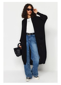 trendyol Kardigan w kolorze czarnym ze sklepu Limango Polska w kategorii Swetry damskie - zdjęcie 187603372