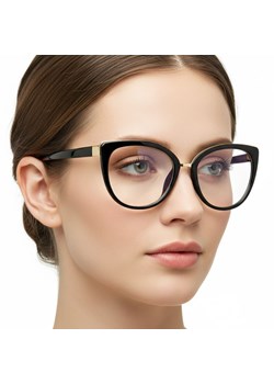 Okulary damskie z filtrem BLUE LIGHT do komputera zerówki EST-111K-1 Estillo ze sklepu Stylion w kategorii Okulary zerówki damskie - zdjęcie 187603863