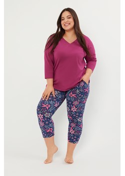 Folk piżama damska 3/4 rękaw, 7/8 spodnie ze sklepu italianfashion w kategorii Piżamy damskie - zdjęcie 187603982