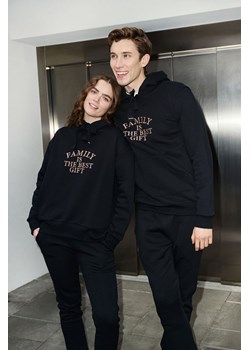 BLUZA DAMSKA FAMILY WINTER BLACK ze sklepu Jemiol w kategorii Bluzy damskie - zdjęcie 187604312