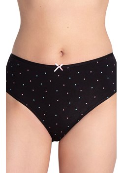 3-pack bawełniane figi damskie L-122BI-65, Kolor czarno-różowy, Rozmiar L, LAMA ze sklepu Primodo w kategorii Majtki damskie - zdjęcie 187605351