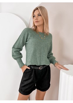 sweter valmont khaki one size ze sklepu UBRA w kategorii Swetry damskie - zdjęcie 187605572