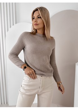sweter hartfield ciemnobeżowy one size ze sklepu UBRA w kategorii Swetry damskie - zdjęcie 187605670