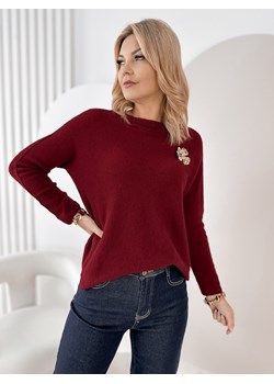 sweter montrose bordowy one size ze sklepu UBRA w kategorii Swetry damskie - zdjęcie 187605694