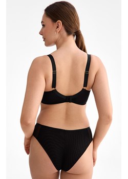 Biustonosz półusztywniany semi-soft czarny Fiora B150, Kolor czarny, Rozmiar 65F, Ewa Bien ze sklepu Intymna w kategorii Biustonosze - zdjęcie 187605793