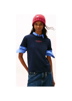 Tommy Jeans T-shirt | Regular Fit ze sklepu Gomez Fashion Store w kategorii Bluzki damskie - zdjęcie 187606650