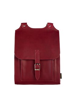 czerwony plecak skórzany Bookpack ze sklepu Słoń Torbalski w kategorii Plecaki - zdjęcie 187606884