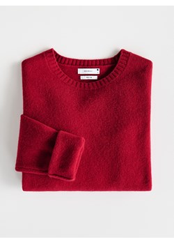 Reserved - Wełniany sweter - czerwony ze sklepu Reserved w kategorii Swetry damskie - zdjęcie 187606951