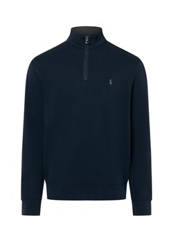 Polo Ralph Lauren Męski niszczyciel potu Mężczyźni Bawełna granatowy jednolity ze sklepu vangraaf w kategorii Bluzy męskie - zdjęcie 187607013