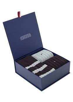 Tommy Hilfiger Męskie 3-pak skarpet w pudełku prezentowym Mężczyźni jasny szary jednolity ze sklepu vangraaf w kategorii Skarpetki męskie - zdjęcie 187607100