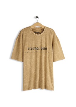 GATE T-shirt z nadrukiem i efektem sprania M ze sklepu gateshop w kategorii T-shirty męskie - zdjęcie 187607221