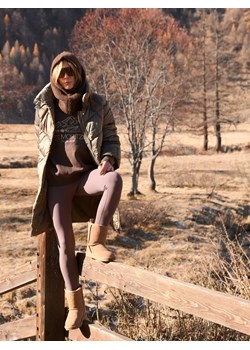 Reserved - Zamszowe śniegowce - brązowy ze sklepu Reserved w kategorii Śniegowce damskie - zdjęcie 187608070