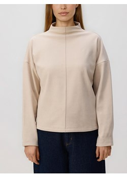 Reserved - Bluzka z przeszyciem - kremowy ze sklepu Reserved w kategorii Bluzki damskie - zdjęcie 187608190