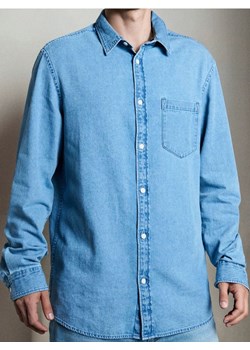 Sinsay - Koszula z długim rękawem - niebieski ze sklepu Sinsay w kategorii Koszule męskie - zdjęcie 187609923