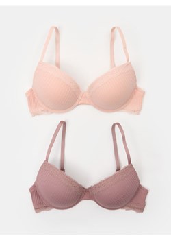 Sinsay - Biustonosz push-up 2 pack - wielobarwny ze sklepu Sinsay w kategorii Biustonosze - zdjęcie 187609943