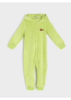 Sinsay - Pajacyk z kapturem Grinch - zielony ze sklepu Sinsay w kategorii Piżamy dziecięce - zdjęcie 187610011