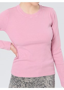 Sinsay - Prążkowana bluzka - szary ze sklepu Sinsay w kategorii Bluzki damskie - zdjęcie 187610024