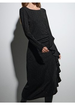 Sinsay - Elegancka sukienka midi - czarny ze sklepu Sinsay w kategorii Sukienki - zdjęcie 187610192