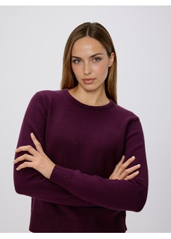 Reserved - Sweter z wiskozą - ciemnofioletowy ze sklepu Reserved w kategorii Swetry damskie - zdjęcie 187610882