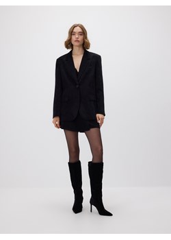 Reserved - Jednorzędowa marynarka - czarny ze sklepu Reserved w kategorii Kurtki damskie - zdjęcie 187610931
