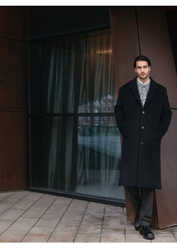 Reserved - Skórzane sztyblety - ciemnobrązowy ze sklepu Reserved w kategorii Buty zimowe męskie - zdjęcie 187610944