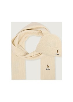 POLO RALPH LAUREN Wełniany szal + czapka ze sklepu Gomez Fashion Store w kategorii Czapki zimowe damskie - zdjęcie 187611323