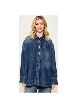 Pinko Jeansowa koszula OLIVASTRO | Oversize fit ze sklepu Gomez Fashion Store w kategorii Koszule damskie - zdjęcie 187611454