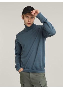 G-Star Wełniany sweter w kolorze niebieskim ze sklepu Limango Polska w kategorii Swetry męskie - zdjęcie 187612931