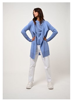 AUTHENTIC CASHMERE Kaszmirowy kardigan &quot;Chésery&quot; w kolorze błękitnym ze sklepu Limango Polska w kategorii Swetry damskie - zdjęcie 187613072