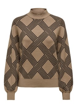 ONLY Sweter w kolorze jasnobrązowym ze sklepu Limango Polska w kategorii Swetry damskie - zdjęcie 187613442