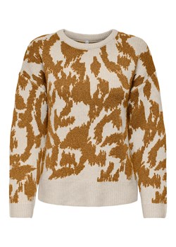 ONLY Sweter w kolorze jasnobrązowo-beżowym ze sklepu Limango Polska w kategorii Swetry damskie - zdjęcie 187613484