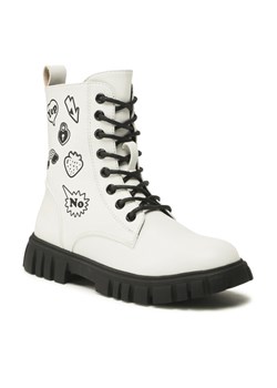 Trapery Nelli Blu CS5827-12 Biały ze sklepu eobuwie.pl w kategorii Buty zimowe dziecięce - zdjęcie 187613684