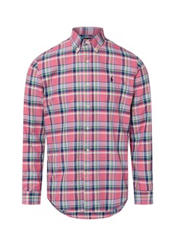 Polo Ralph Lauren Męska koszula w kratę Mężczyźni Modern Fit Bawełna brudny róż w kratkę ze sklepu vangraaf w kategorii Koszule męskie - zdjęcie 187613943