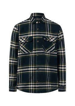 Fynch-Hatton Bluza męska Mężczyźni Comfort Fit granatowy w kratkę ze sklepu vangraaf w kategorii Koszule męskie - zdjęcie 187613951