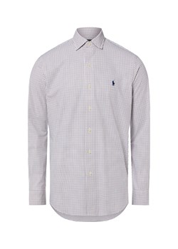 Polo Ralph Lauren Męska koszula biznesowa Mężczyźni Modern Fit Bawełna brązowy w kratkę ze sklepu vangraaf w kategorii Koszule męskie - zdjęcie 187613961
