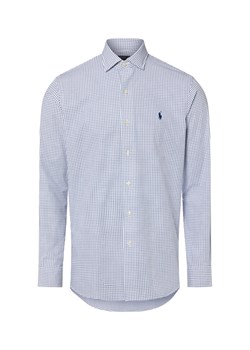 Polo Ralph Lauren Męska koszula biznesowa Mężczyźni Modern Fit Bawełna granatowy w kratkę ze sklepu vangraaf w kategorii Koszule męskie - zdjęcie 187613962