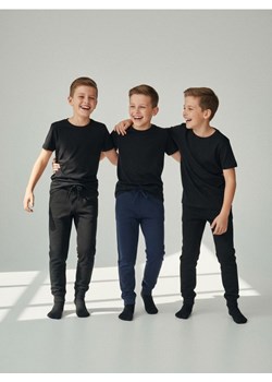 Sinsay - Spodnie 3 pack - granatowy ze sklepu Sinsay w kategorii Spodnie chłopięce - zdjęcie 187615321